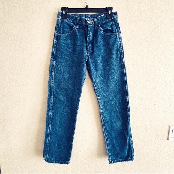 Men's Rustler Classic Blue Jeans 29x30 - Picture 1 of 4